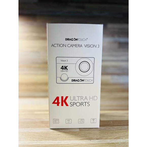 Dragon Touch 4K Action Camera 20MP Vision 3 Underwater Waterproof Camera - Picture 4 of 10